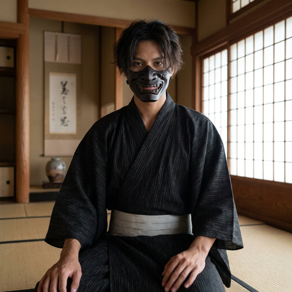 Japanese Kimono Robe Mens | KimuraKami
