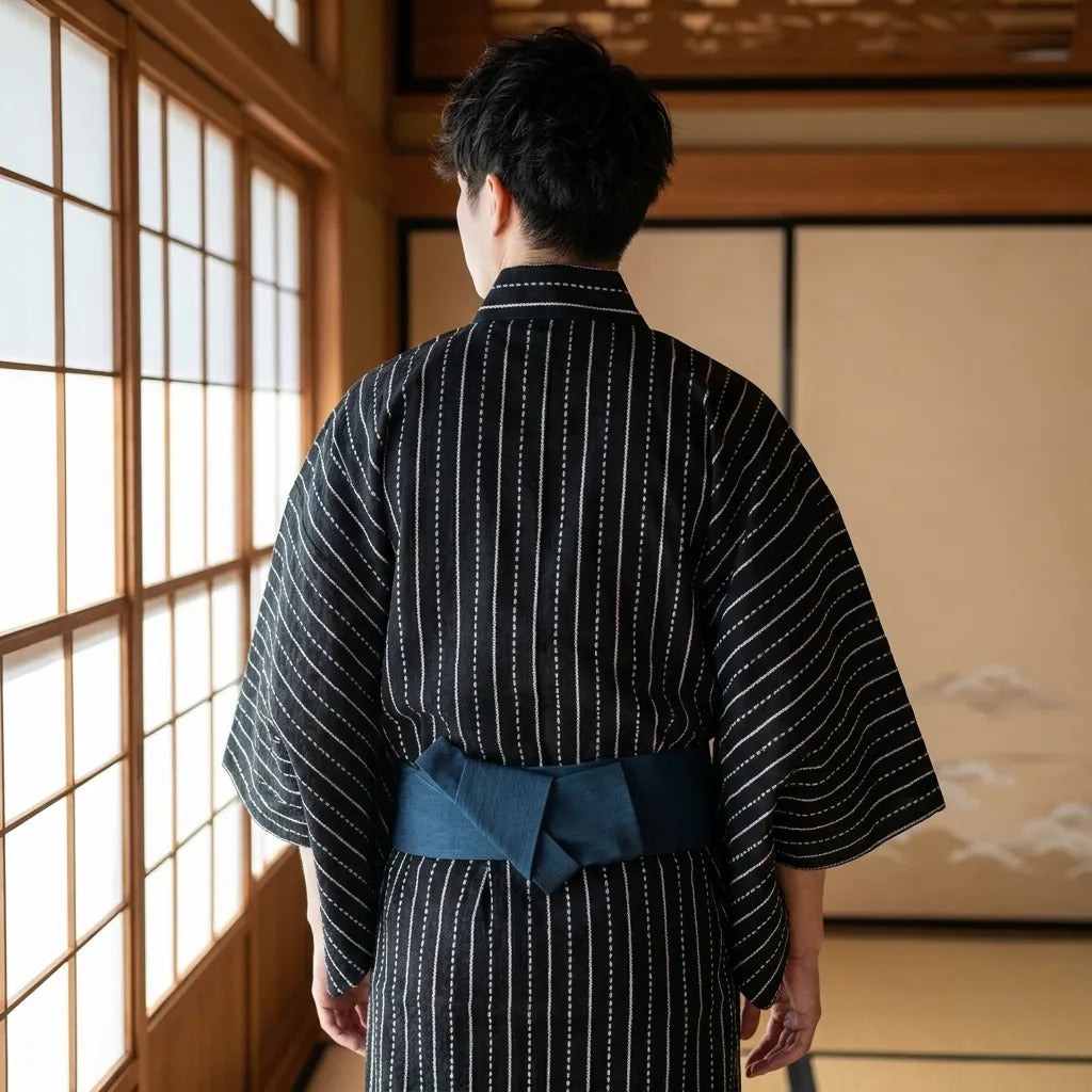 Black Kimono Cosplay