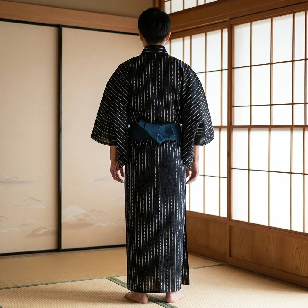 Black Kimono Cosplay