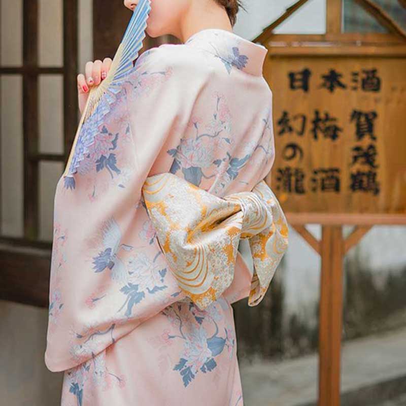 become a geisha and buy obi belt. The japanese obi belts hold