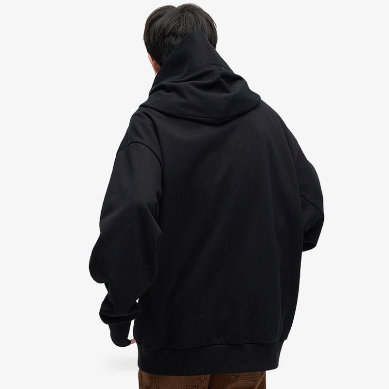 Harajuku darkness hoodie made from soft, dark-colored fabric with striking and mysterious designs, perfect for a unique and trendy Japanese street fashion statement