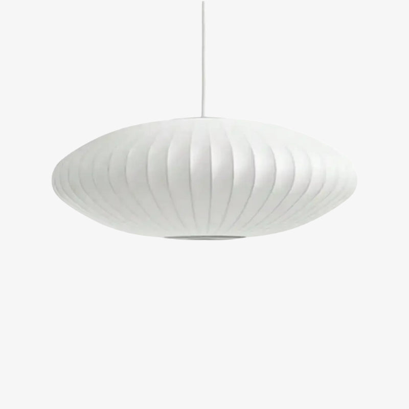 White japanese style chandelier lighting lamp on a white background