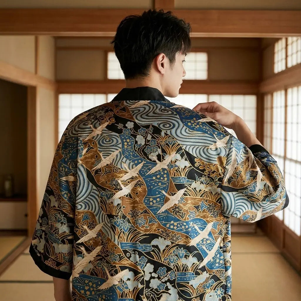 Kimono Shirt Men