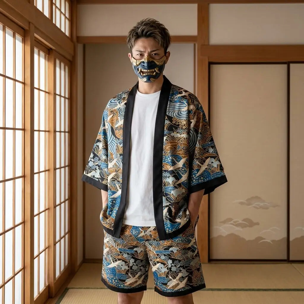 Kimono Shirt Men
