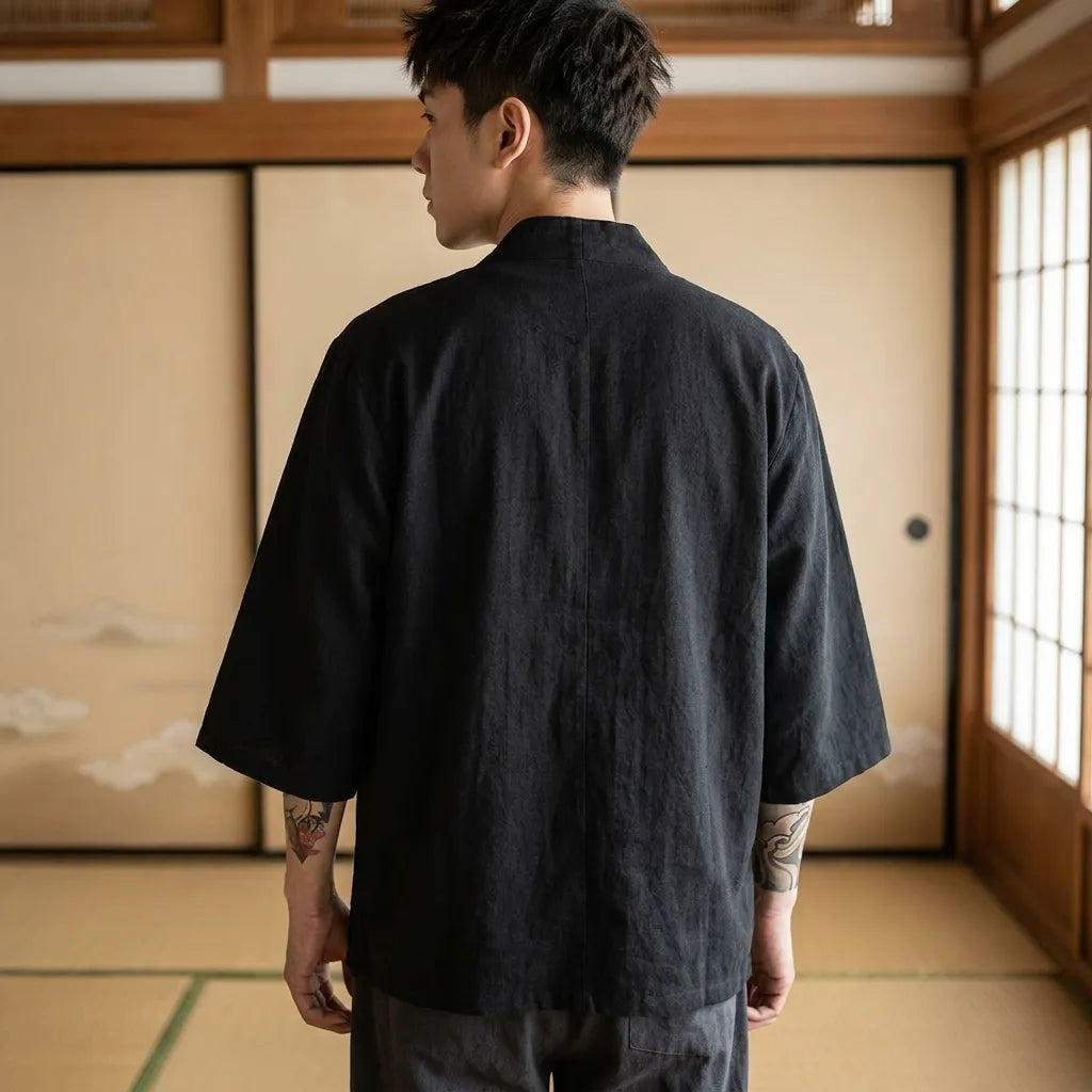 Kimono Mens Cardigan