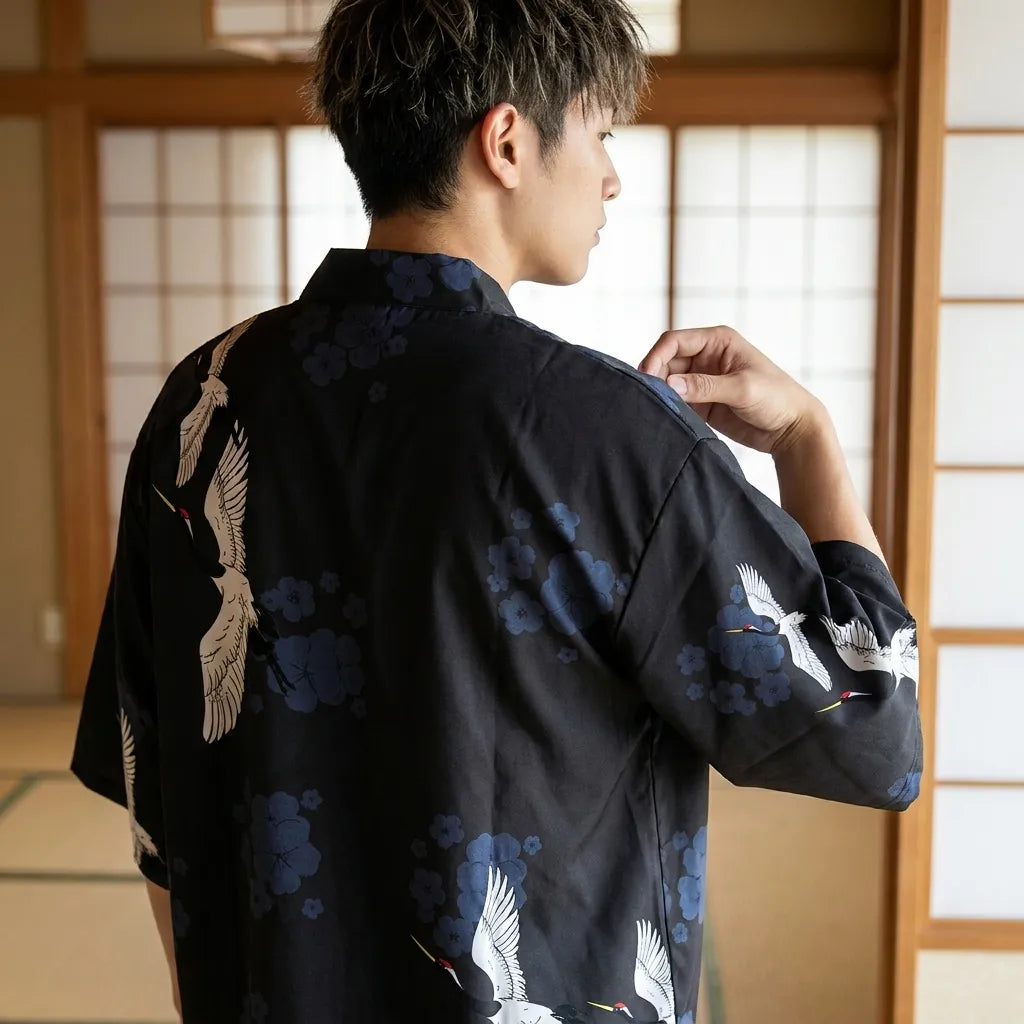 Kimono Shirt Mens