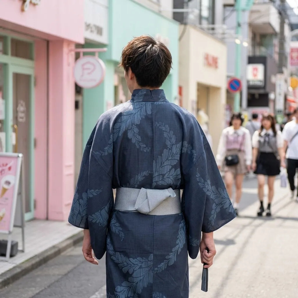 Dark Blue Yukata