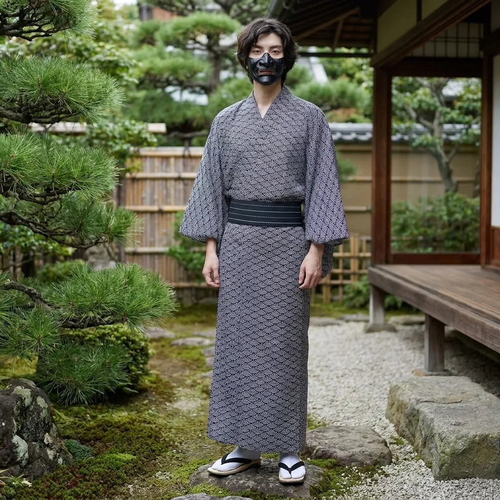 Seigaiha Kimono