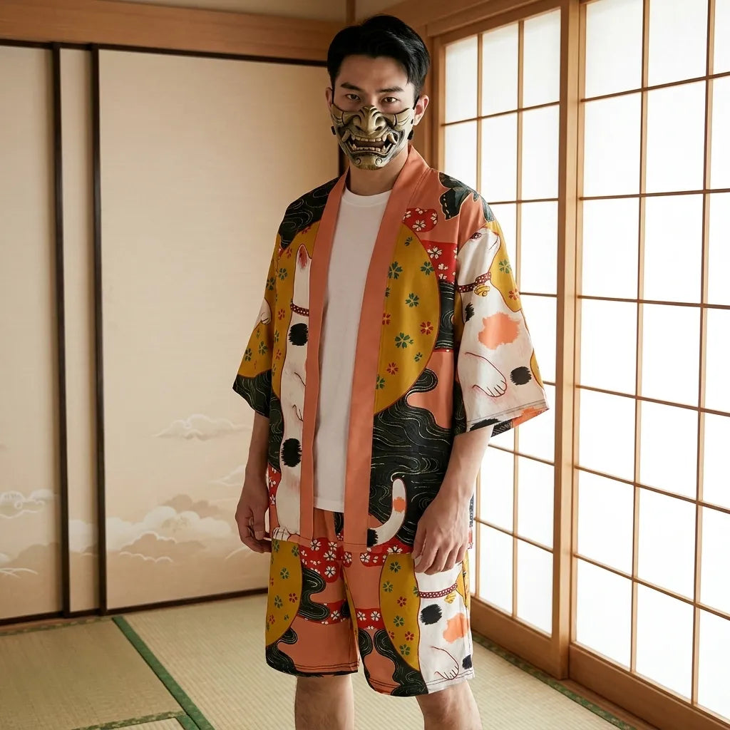Kimono Men Shirt