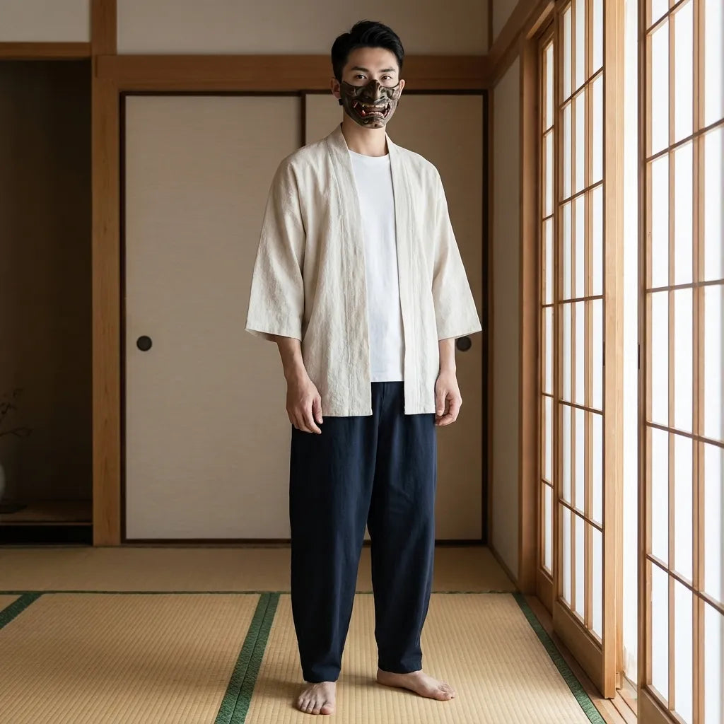 White Cardigan Kimono