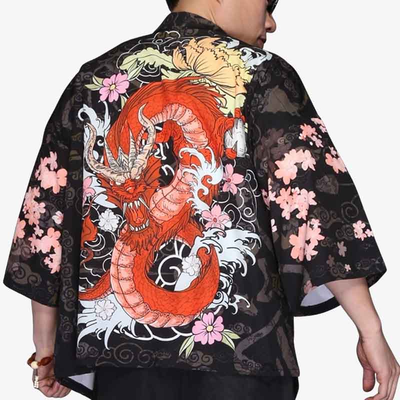 Men's Dragon Kimono