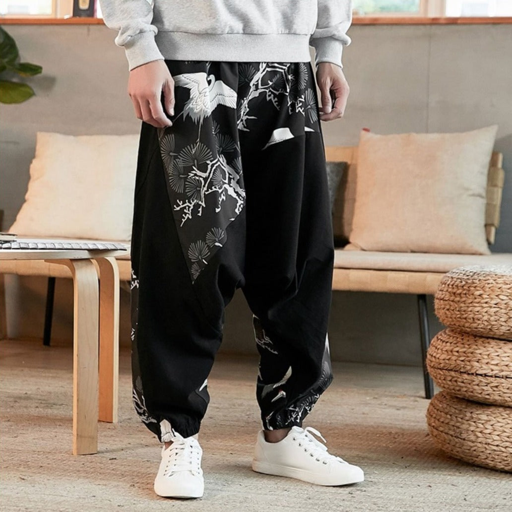 Wide Japanese Trousers