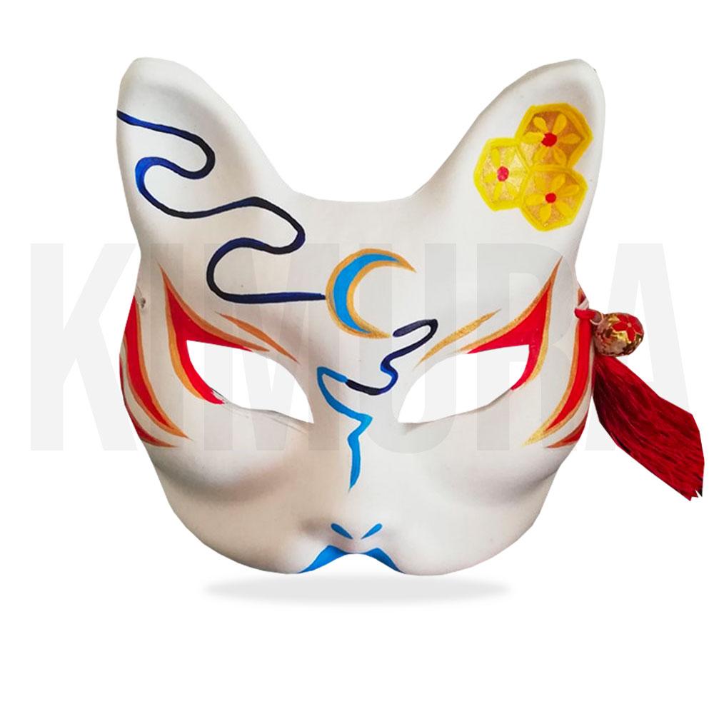 Kitsune Face Mask  Kimura Kami – KimuraKami