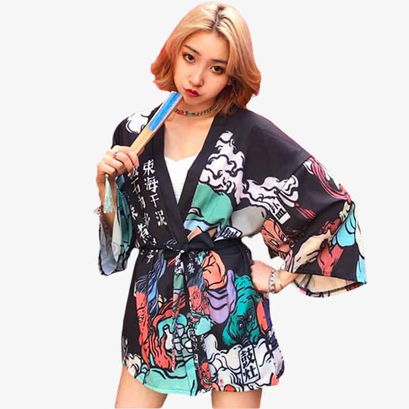 Discover our range of plus size dressy kimono jackets, designed to flatter and provide comfort while offering a chic and refined look.