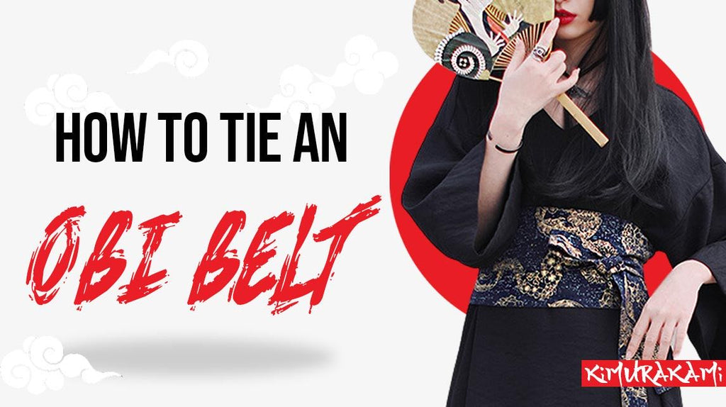 Tying an hotsell obi belt