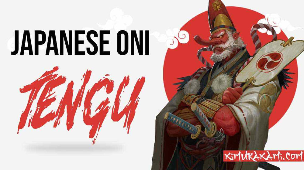 Tengu : the Japanese demon oni with a long nose – KimuraKami