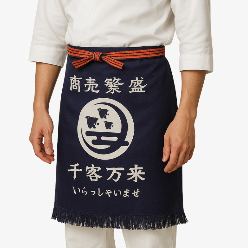Star K様TAKIMAKI ORIGINAL ORGANIC APRON Japanese Maekake Apron | KimuraKami