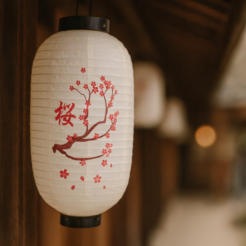 Japanese Paper Lamp
