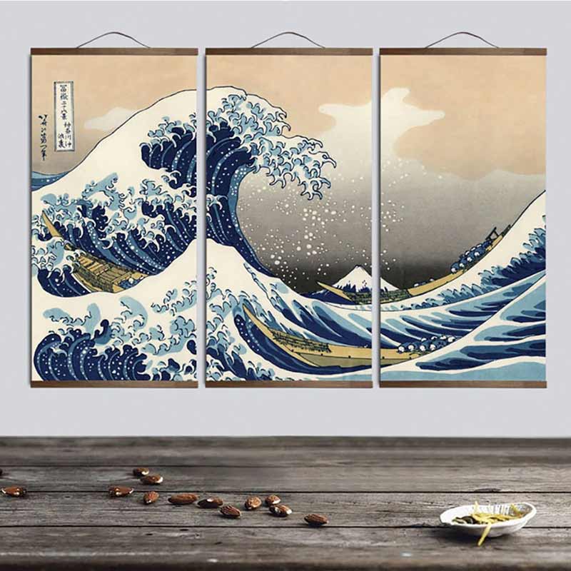 Japanese Wave Print