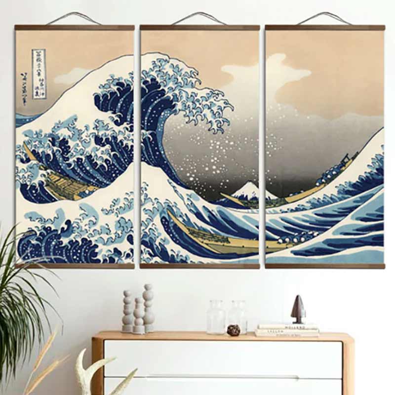 Japanese Wave Print