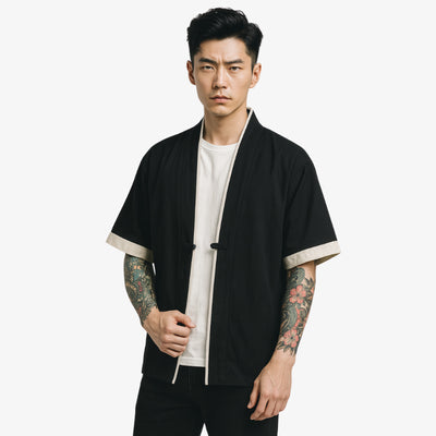 Black Haori | Kimono Jacket KimuraKami Black Haori | Kimono Jacket KimuraKami