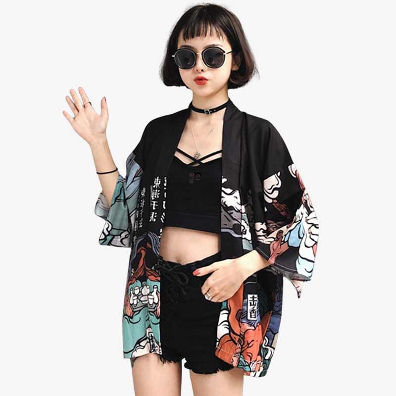Make a fashion statement with a Dressy Kimono Jacket, ideal for adding an elegant touch to any outfit with its sophisticated design.