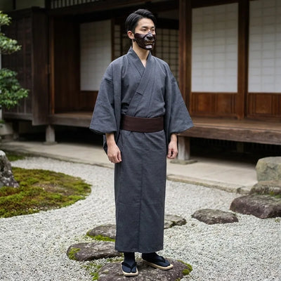 Gray Yukata