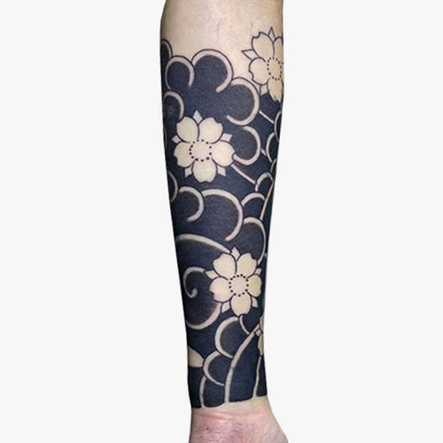 Cherry Blossom Temporary Tattoo