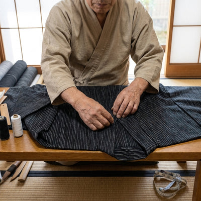 Japanese Kimono Robe Mens