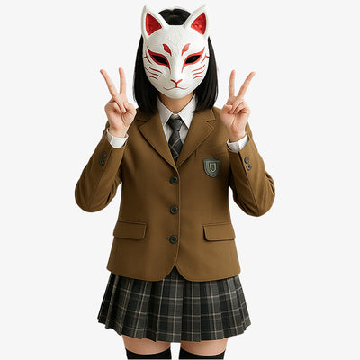 Japanese student uniforms inspired by traditional school attire, featuring classic designs such as sailor fuku for girls and gakuran for boys, symbolizing discipline and cultural identity in Japanese education.