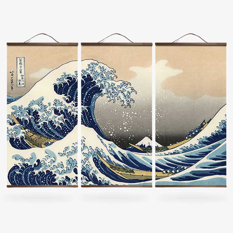 Japanese Wave Print