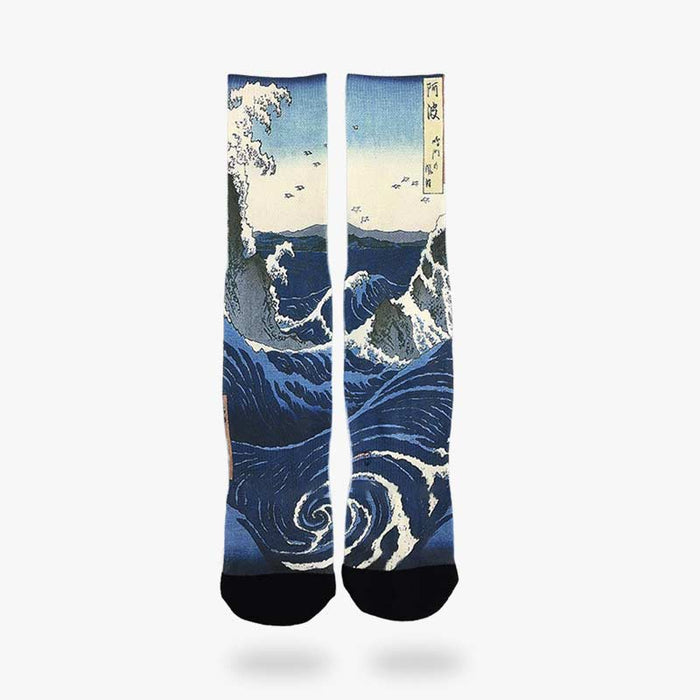 Japanese Wave Socks | KimuraKami