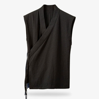 A black T-shirt Japan made with quality cotton fabric and sleeveless