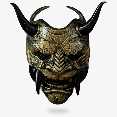 Traditional Japanese Oni Mask