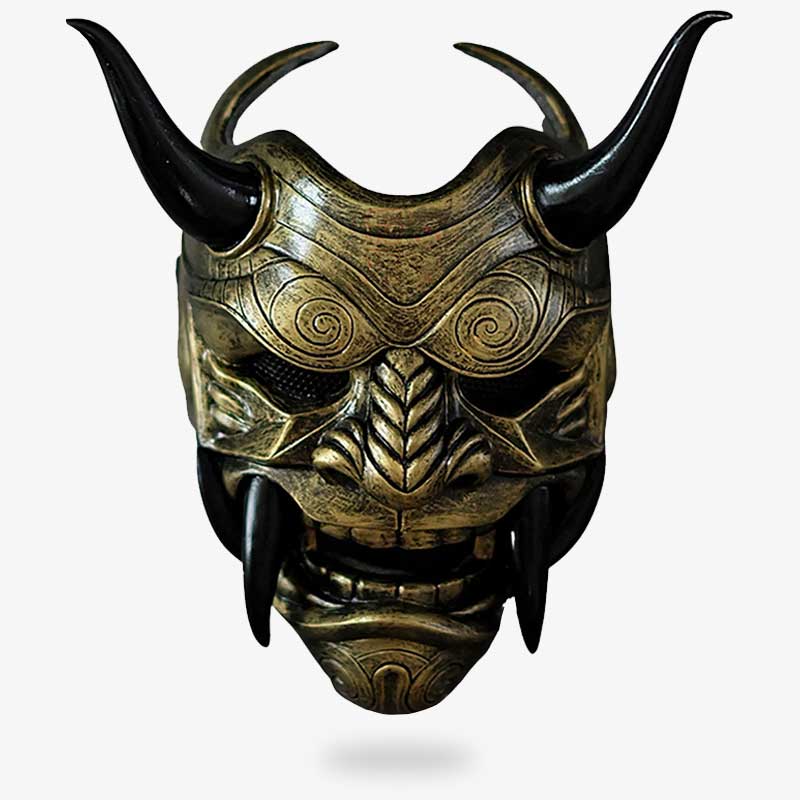 Traditional Japanese Oni Mask