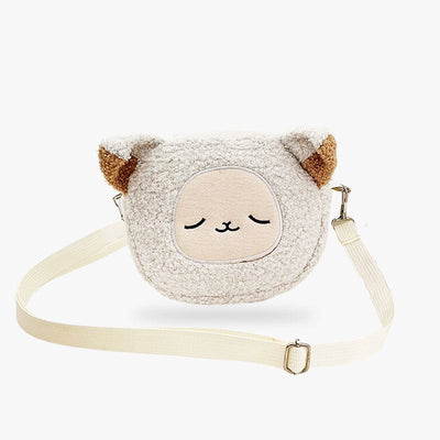 This bag kawaii is soft and fleecy for a unique lolita style.