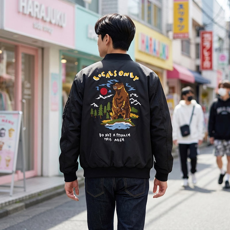 【未使用】3x1 スカボンバージャケット Suka Bomber Jacket Sukajan Bomber Jacket | KimuraKami