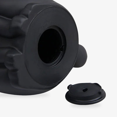 Material is vynil used for this black cat piggy bank details