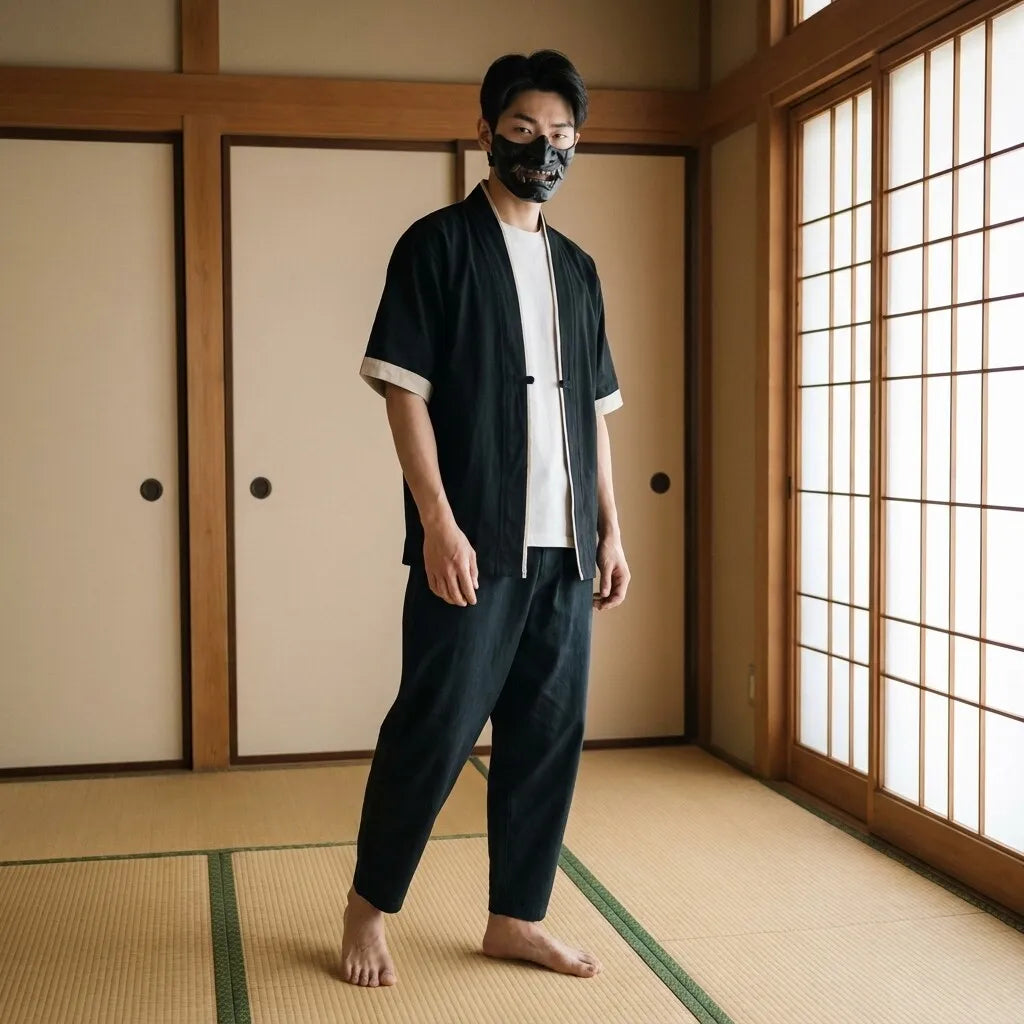 Black Haori | Kimono Jacket – KimuraKami