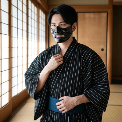 Black Kimono Cosplay