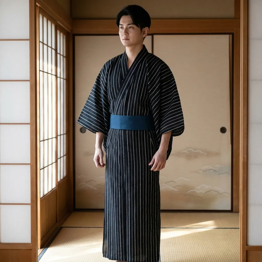 Black Kimono Cosplay
