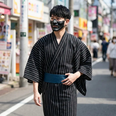 Black Kimono Cosplay