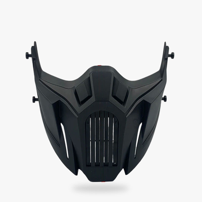 The black ninja mask is a half japanese mask. It's a shinobi mask for japanese warrior
