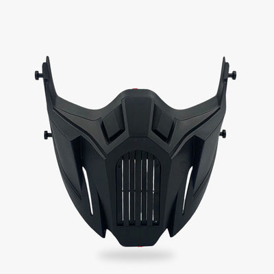 The black ninja mask is a half japanese mask. It's a shinobi mask for japanese warrior