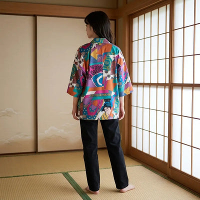 Colorful Kimono
