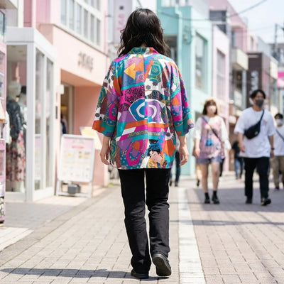 Colorful Kimono