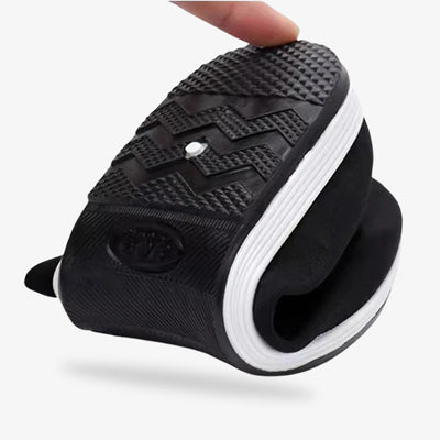 Cosplay Toji shoes inspired by Jujutsu Kaisen's Toji Fushiguro, featuring a black design with comfort-focused, breathable materia