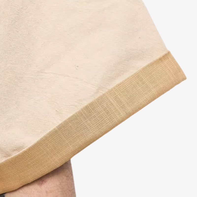 a quality cotton japanese traditional shirt with short sleeves