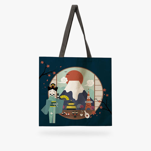 Cute Japanese Tote Bags