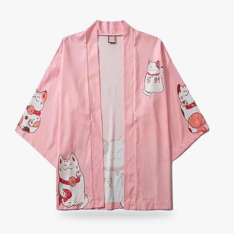 Lucky Cat Kimono KimuraKami